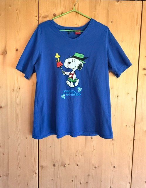 Ulla Popken T-shirt: T-Shirt Snoopy Ulla Popken Grösse 42 – Usato da Lömmenschwil venduto da classico01