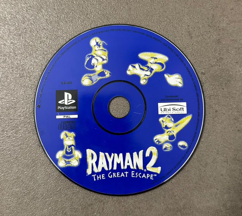 PS1 Rayman 2 : The Great Escape im Top Zustand! | Kaufen auf Ricardo