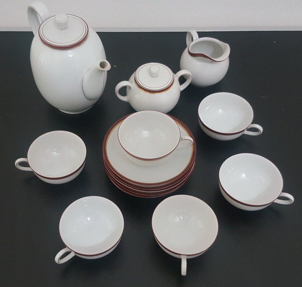 Set di piatti: Vintage Kaffeegeschirr, 6er Set – Usato da Basel venduto da RLBasel