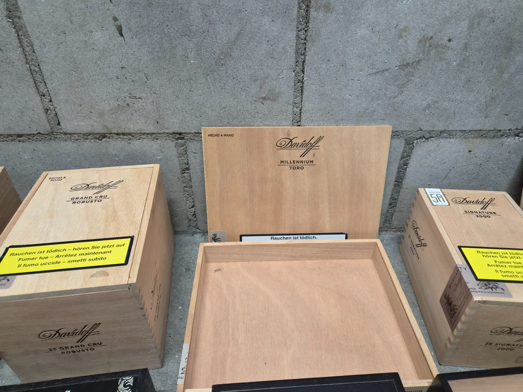 Transportkisten: 16 x Davidoff Zigarrenkisten mix – Gebraucht aus Wetzikon ZH von Tothart 6