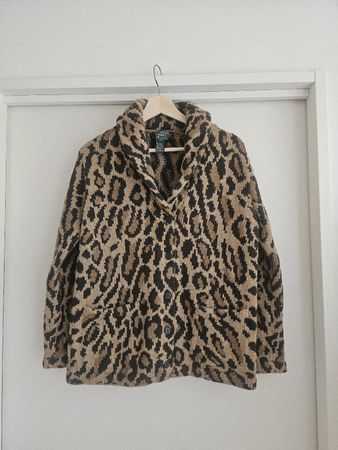Ralph Lauren 100% Lambwool Handknit Cardigan 🐆in size M