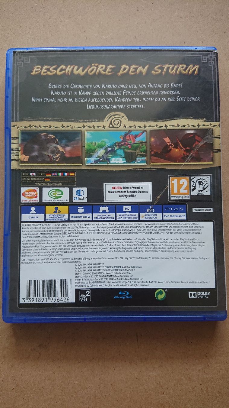 Giochi: Naruto Shippuden: Ultimate Ninja Storm Trilogy - PS4 – Usato da Chur venduto da FreakofRarity 1