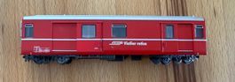 Bemo RhB D 4211 Gepäckwagen rot