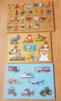 3 HOLZPUZZLE / KLEINKIND