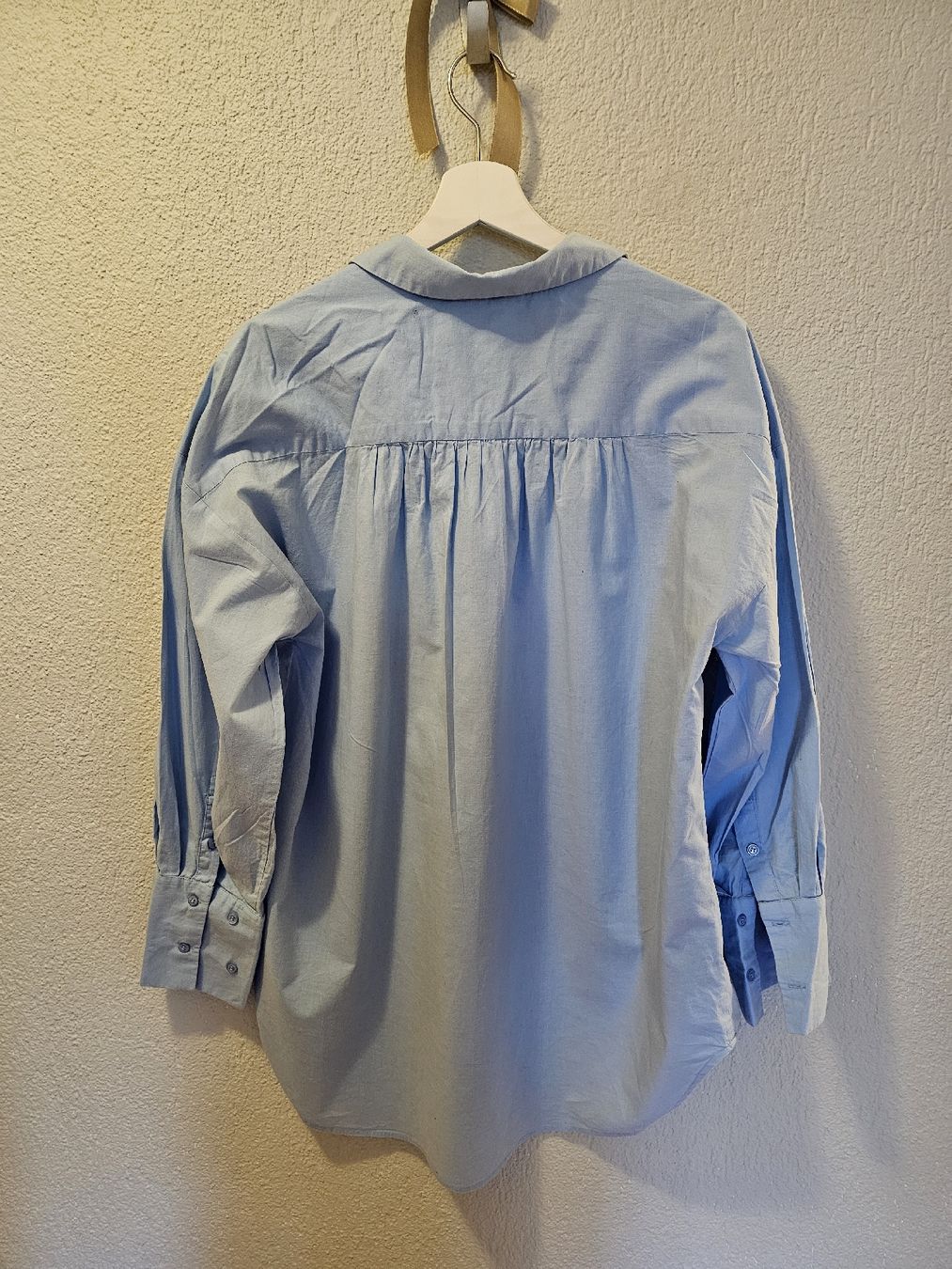 Vero Moda Camicette: Vero Moda Oversize Hemd Hellblau, Gr. L – Usato da Bern venduto da Oscarella 4