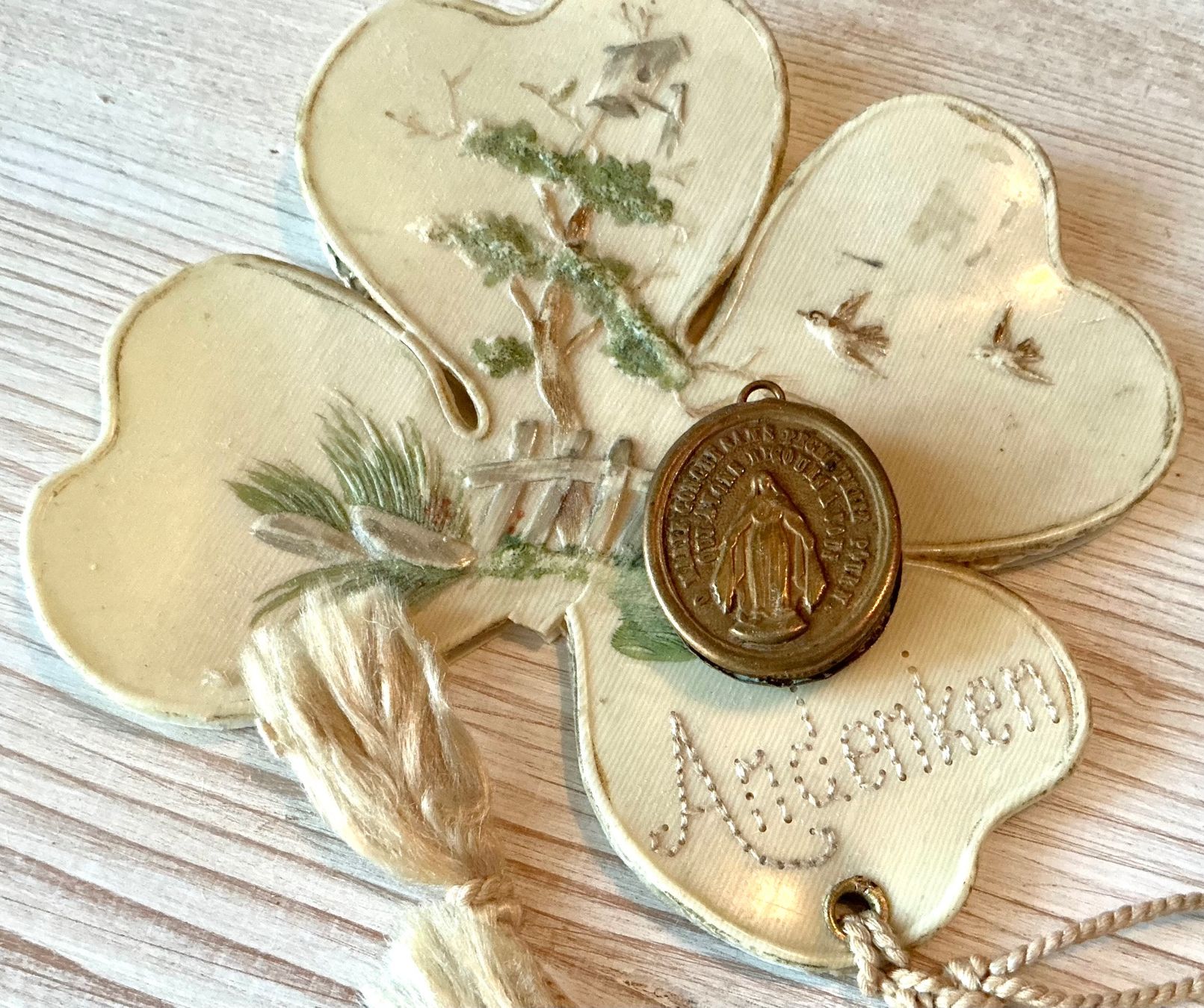 Anhänger: URALTES MEDAILLON – Gebraucht aus Zell LU von Silvermemory 2