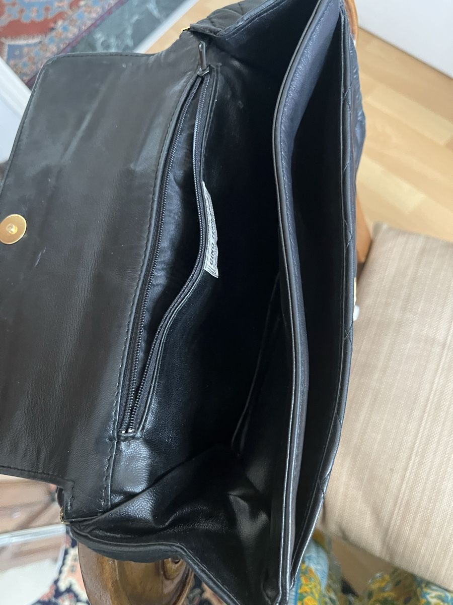 Taschen für Damen: Borsetta in nappa nera – Gebraucht aus Locarno von cichita 3