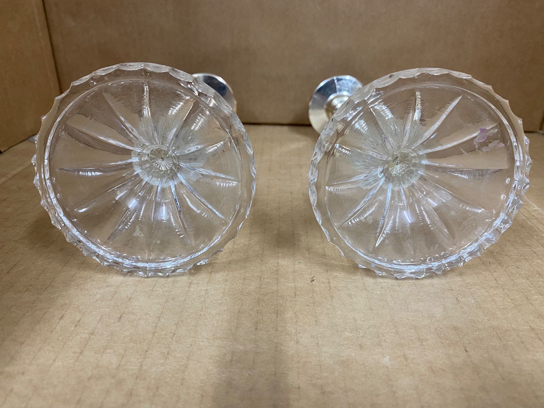 Portacandele: Kerzenhalter mit Glas Sockel – Usato da Eschlikon TG venduto da ArtRec 2