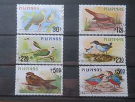 Vögel Philippinen Mi 1270-75