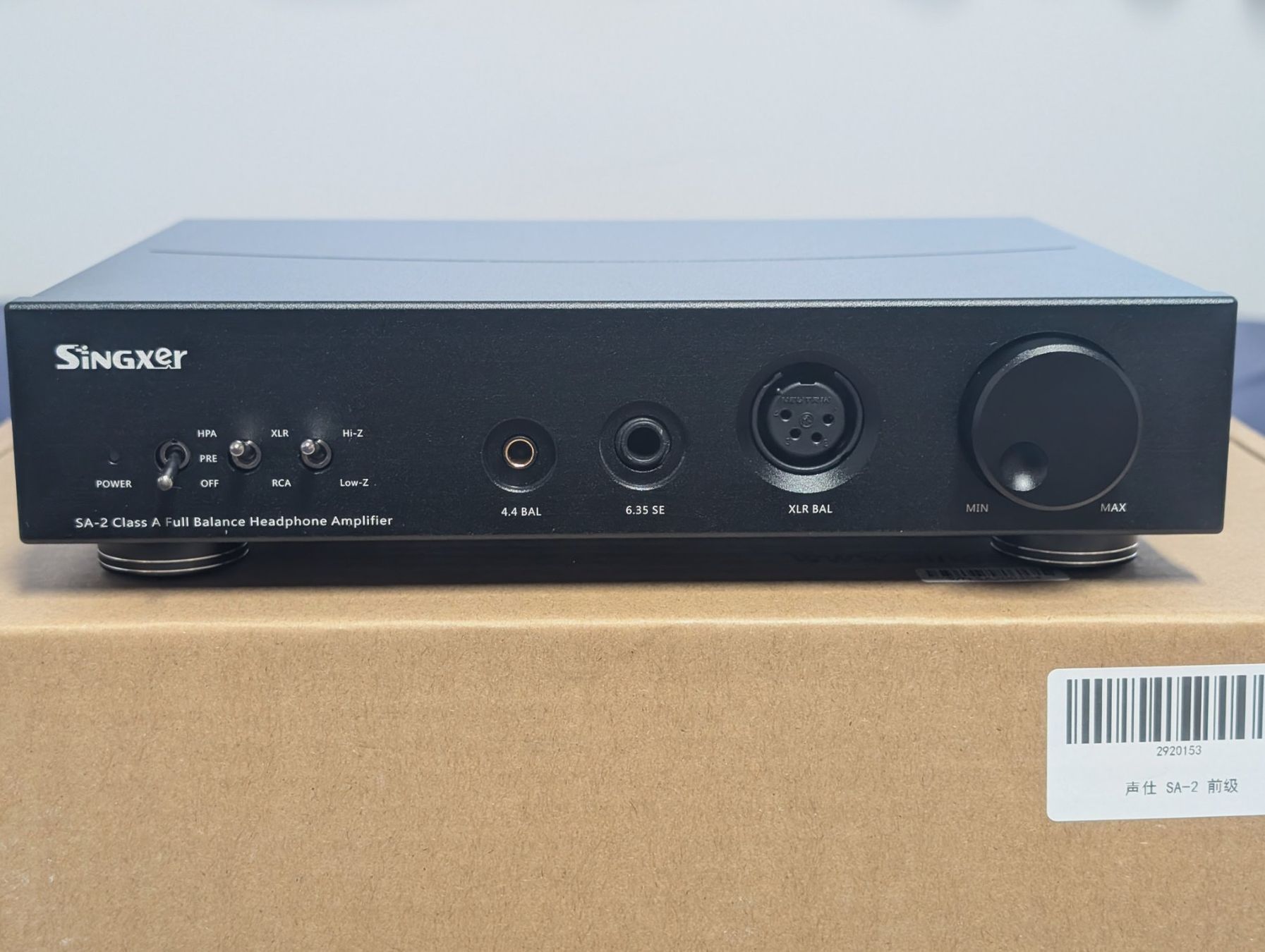 Verstärker: Singxer SA-2 Class-A Headphone Amplifier and Preamplifier – Gebraucht aus Triesen von Stefan-51 1