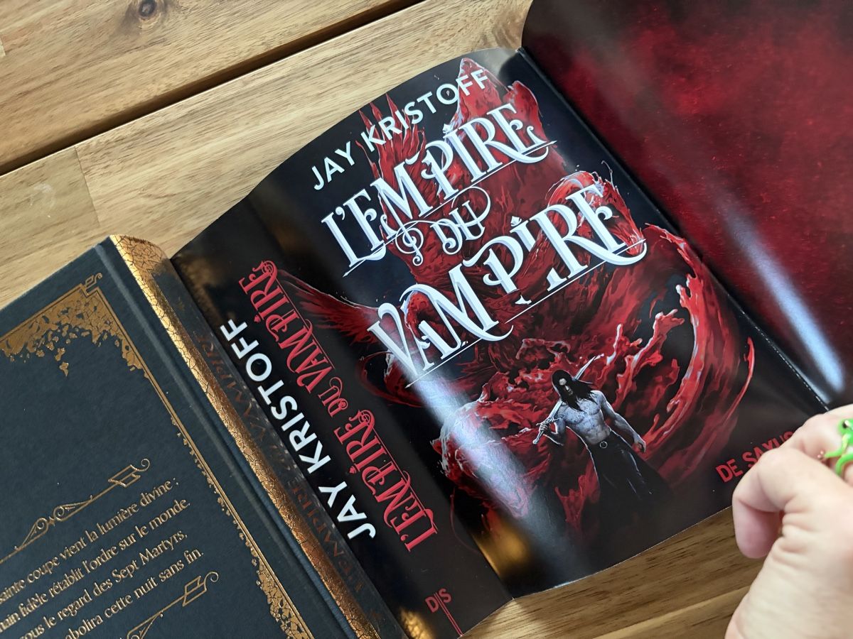 Bücher: L'Empire du Vampire Jay Kristoff  – Gebraucht aus Crissier von Nouchki76 6