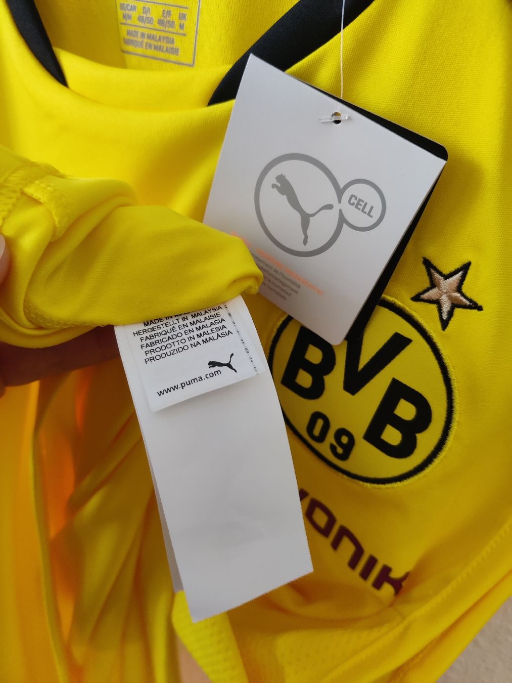Puma Leibchen & Hosen: Borussia Dortmund 2017/18 Trainingstrikot (M) – Neu (gemäss Beschreibung) aus Basel von Ringolero 3