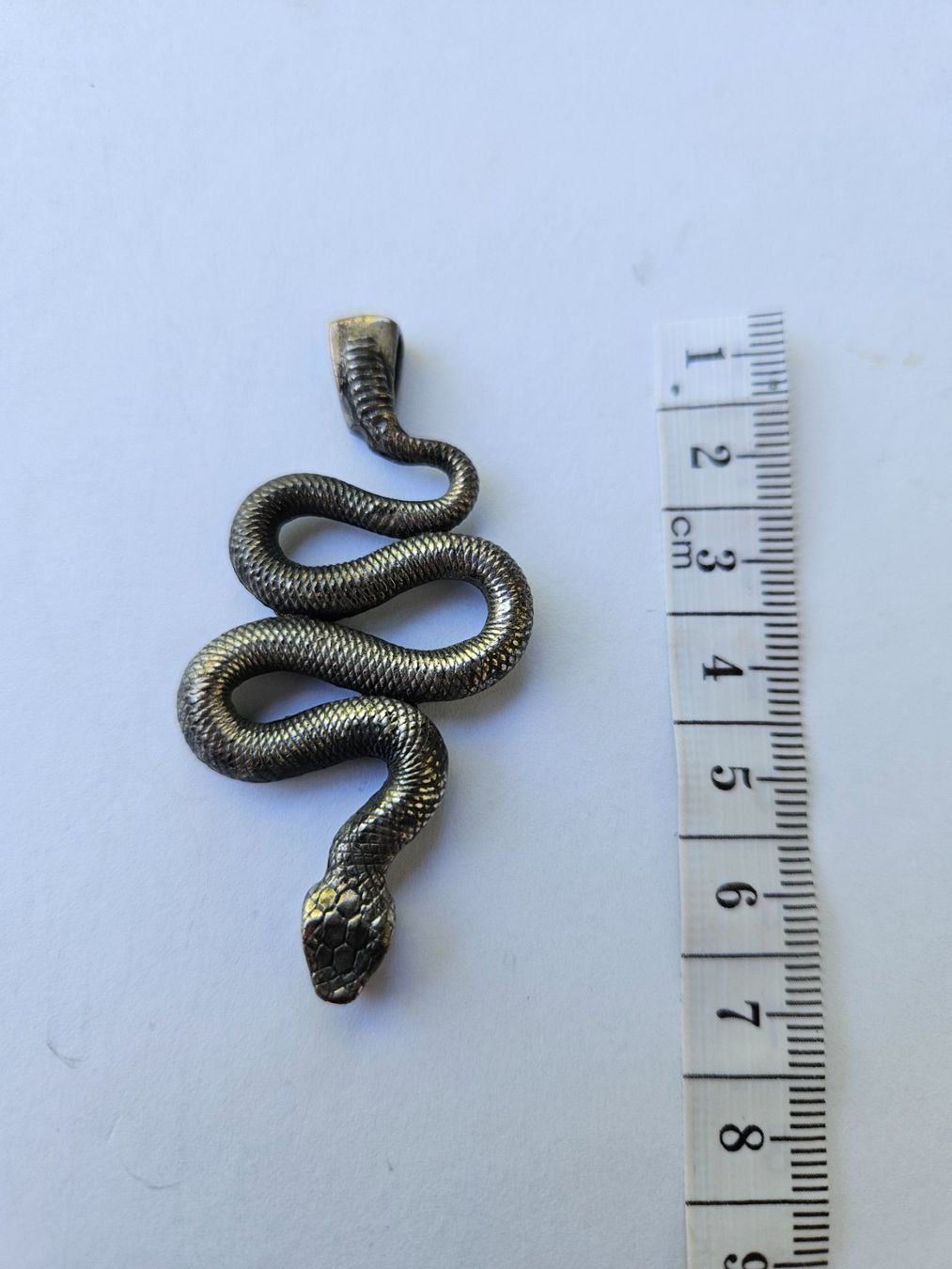 Ciondoli: Silber Anhänger Schlange – Usato da Gränichen venduto da Zmoonlight