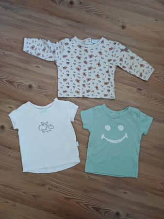 3 süsse Shirts Gr. 62/68, Frühling/Sommer