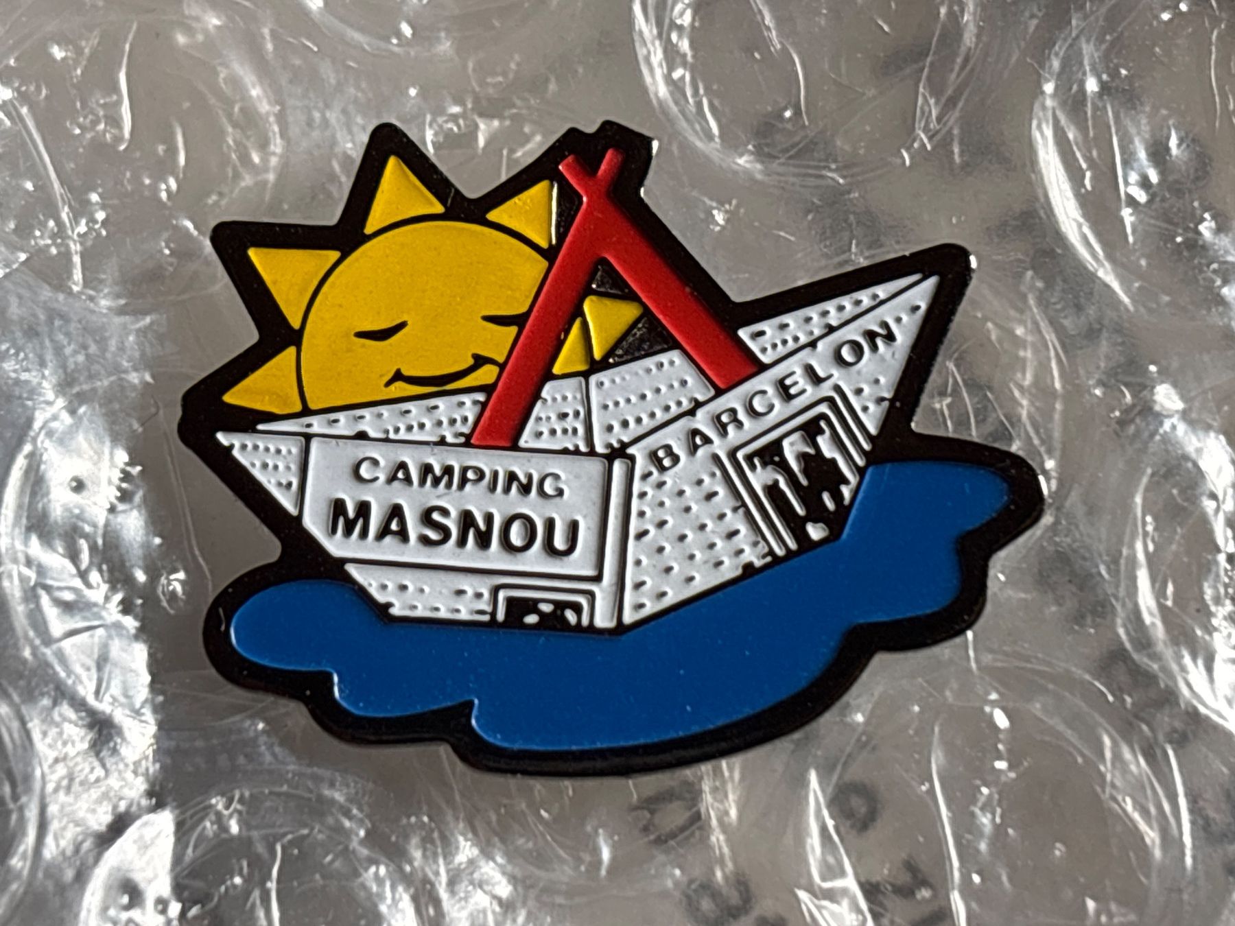 Plaketten & Abzeichen: Pin Camping Barcelona – Gebraucht aus Lützelflüh-Goldbach von NicoleL.