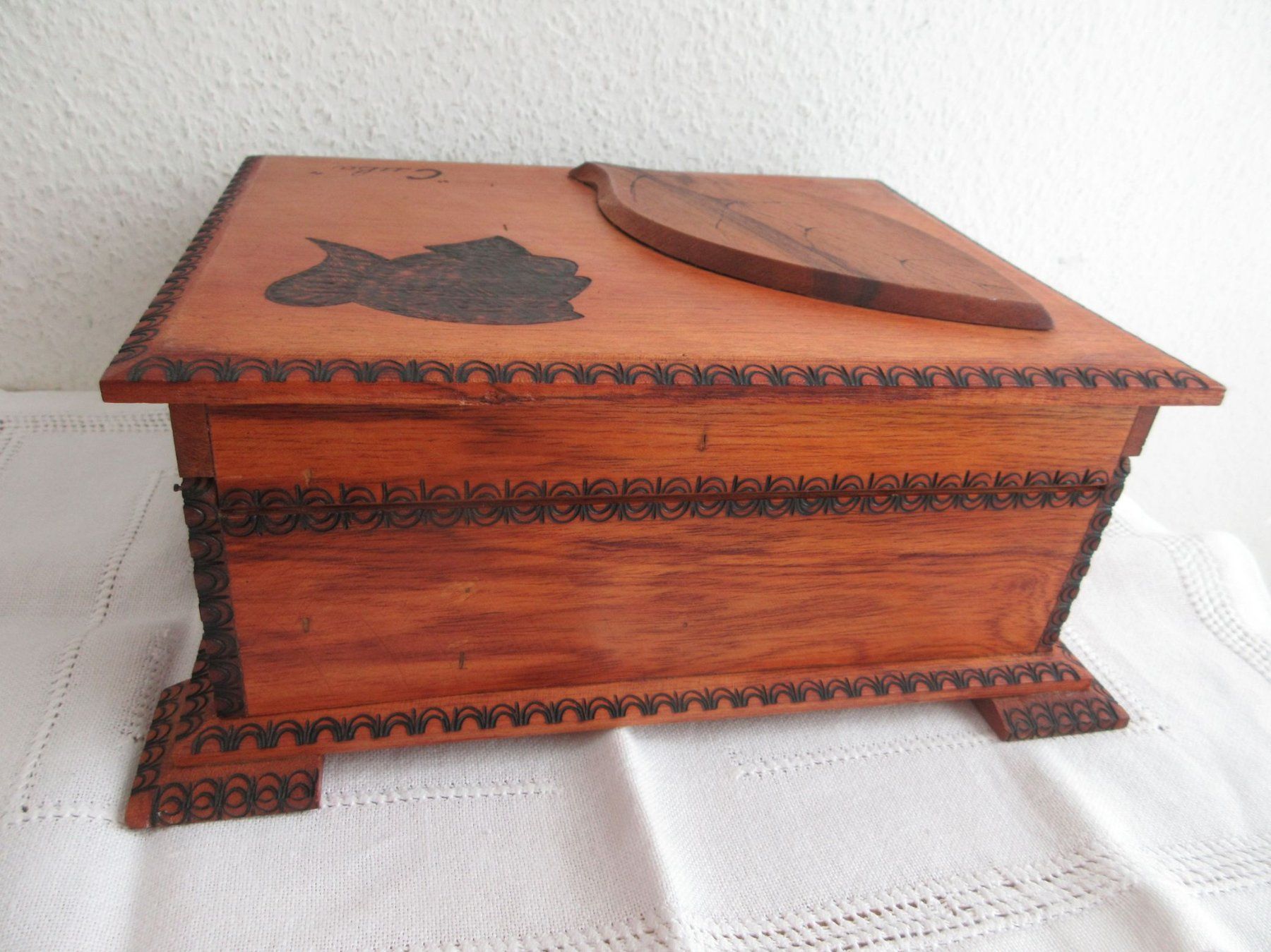 Humidor per sigari: Cubanischer Humidor – Usato da Binningen venduto da mondoantico 4