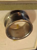 unisex AISI Ring, Edelstahl Marke BD Grösse 17 S,