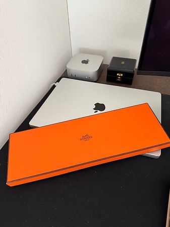 Hermes Luxury Orange Tie Box