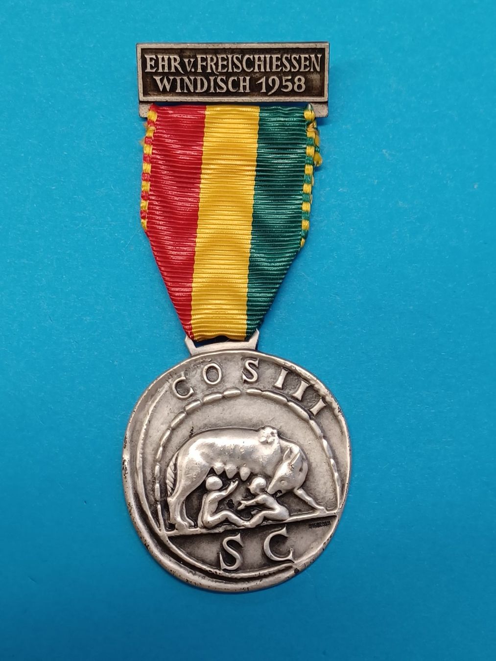 Medaglie: Windisch Ehr- Freischiessen 1958  (P876) – Usato da Schwanden GL venduto da Suvorov 1