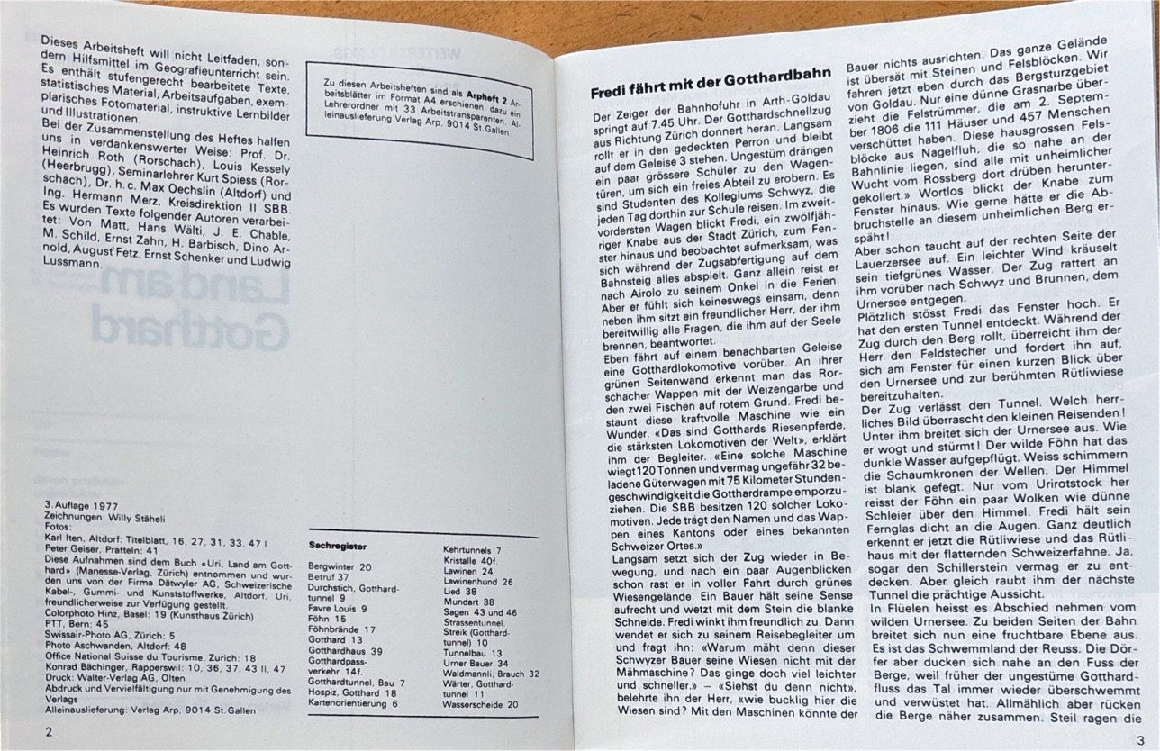 Libri: Kaiser Ernst, Land am Gotthard - Heft 2 – Usato da Sarnen venduto da Livres 2