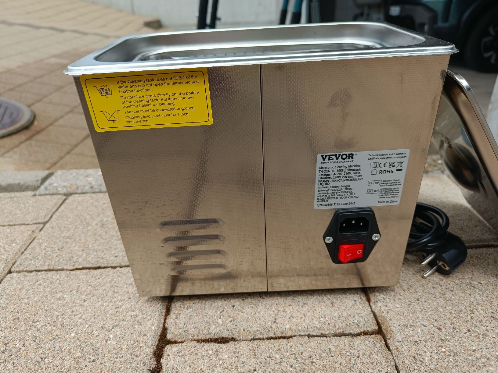 Tutte le macchine: Ultraschallreinger von Vevor – Nuovo (secondo la descrizione) da Büren SO venduto da els_vz28 2