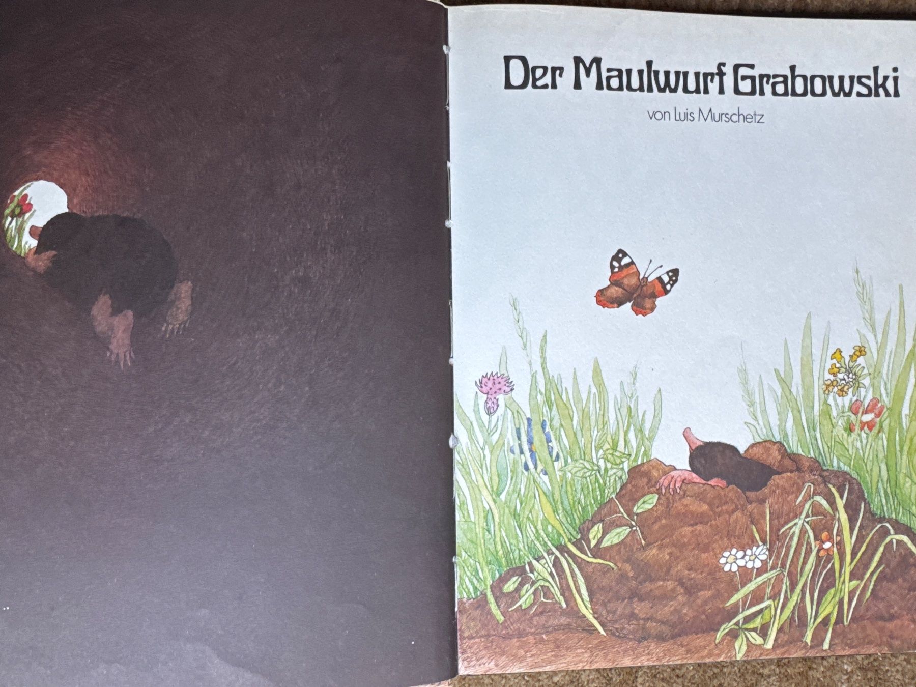 Bücher: Der Maulwurf Grabowski - Luis Murschetz – Gebraucht aus Aarau von Kilauea 3