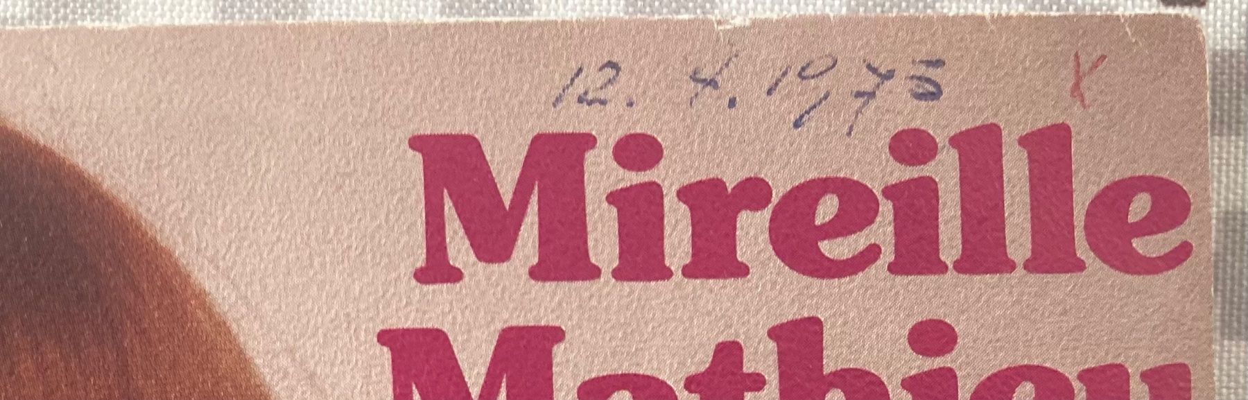 Schallplatten: MIREILLE MATHIEU - ON NE VIT PAS SANS SE DIRE ADIEU – Gebraucht aus Poliez-Pittet von Newtown-Records 3