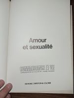 Livre Amour et sexualité