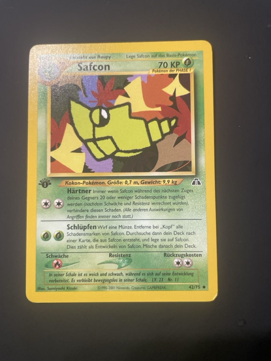 Pokémon Carte collezionabili: Safcon 1. edition 42/75 neo entdeckung – Usato da Hugelshofen venduto da Suimosa