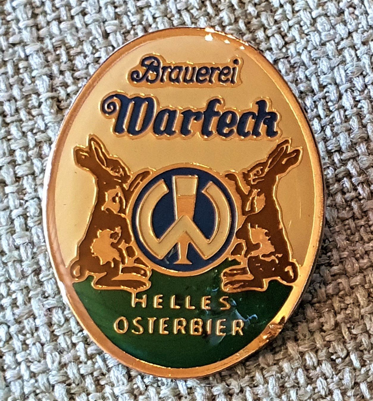 Bicchieri: J964 - Brauerei Warteck Basel Osterbier – Usato da Reinach BL venduto da Boston-Verkauf