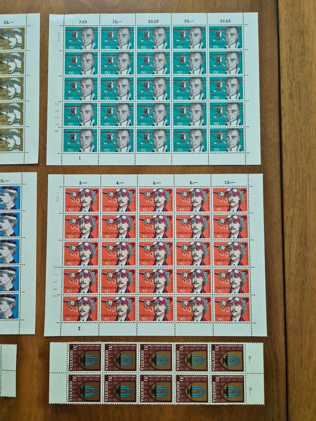 Tous les timbres: Frankaturware 100 CHF. GRATISLIEFERUNG ! – Neuf (Voir description) à Horgen par frankatur 2