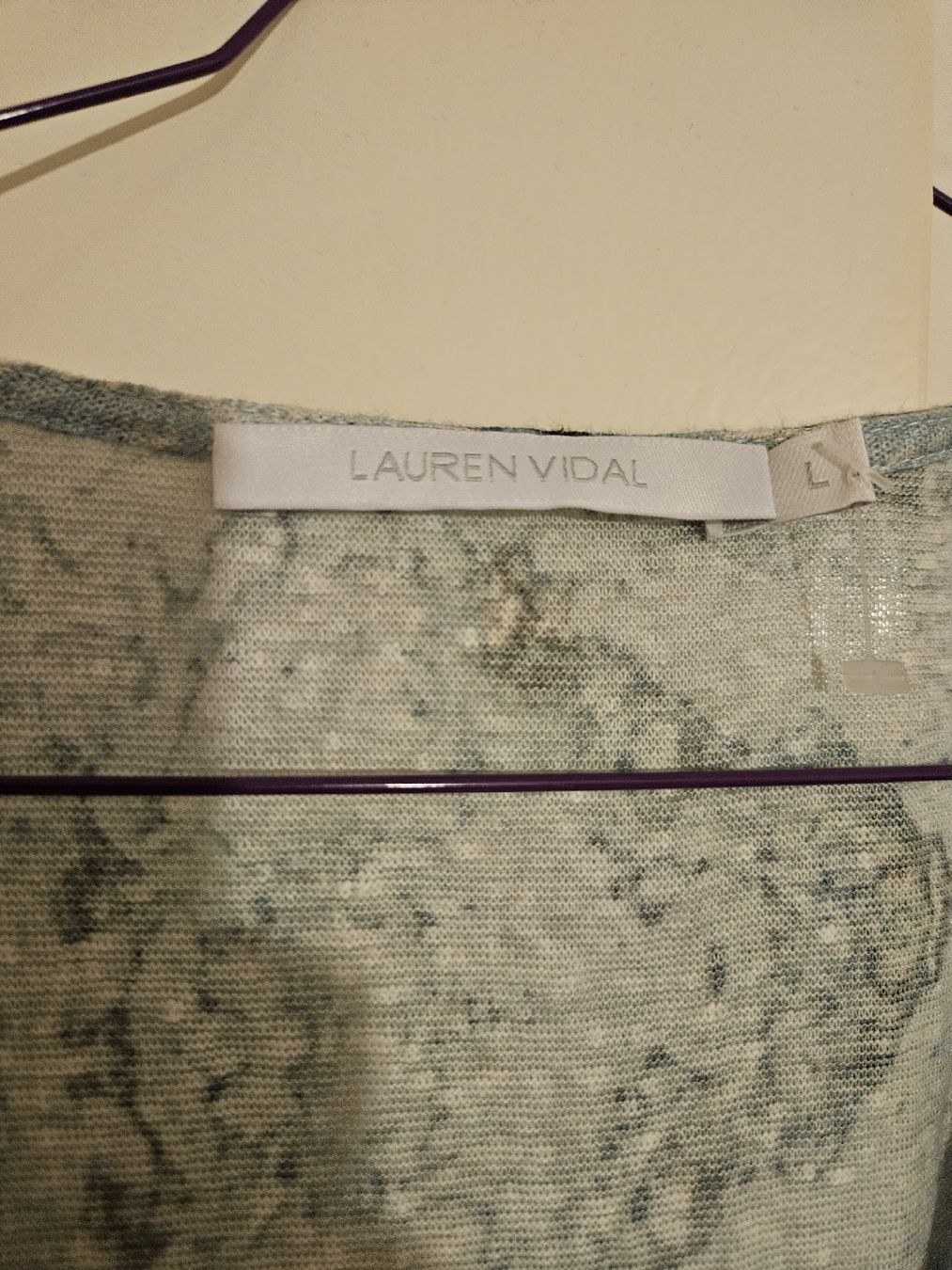 T-Shirts: Top Lauren Vidal imprimé chaînes taille L – Neu (gemäss Beschreibung) aus Mühleberg von Eliboub 3