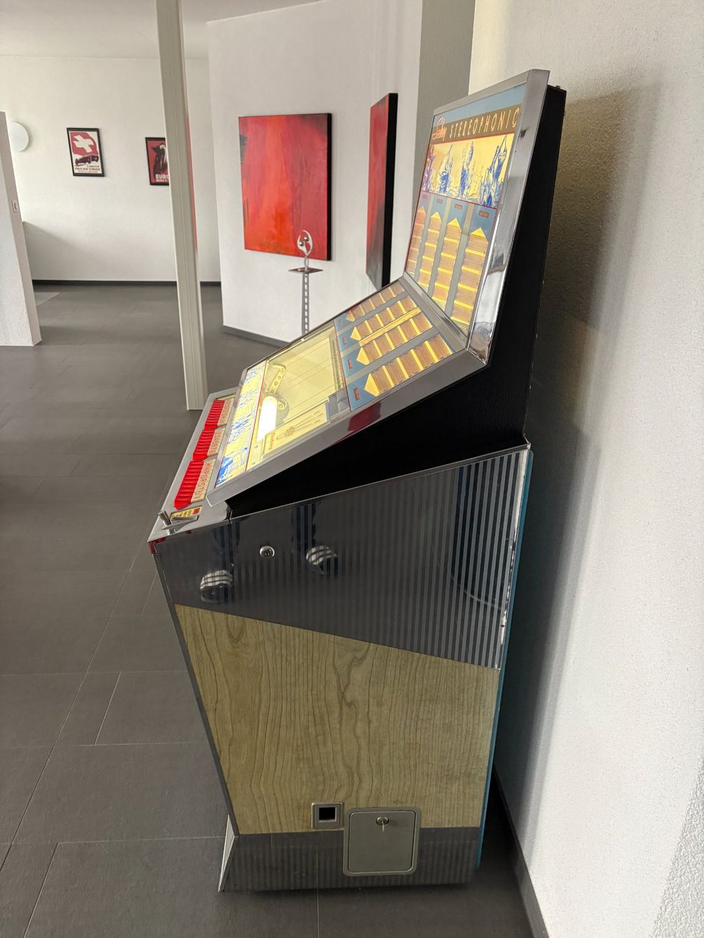 Seeburg Jukebox: Seeburg Musikbox – Défectueux à Gerlafingen par Tulpen1 2