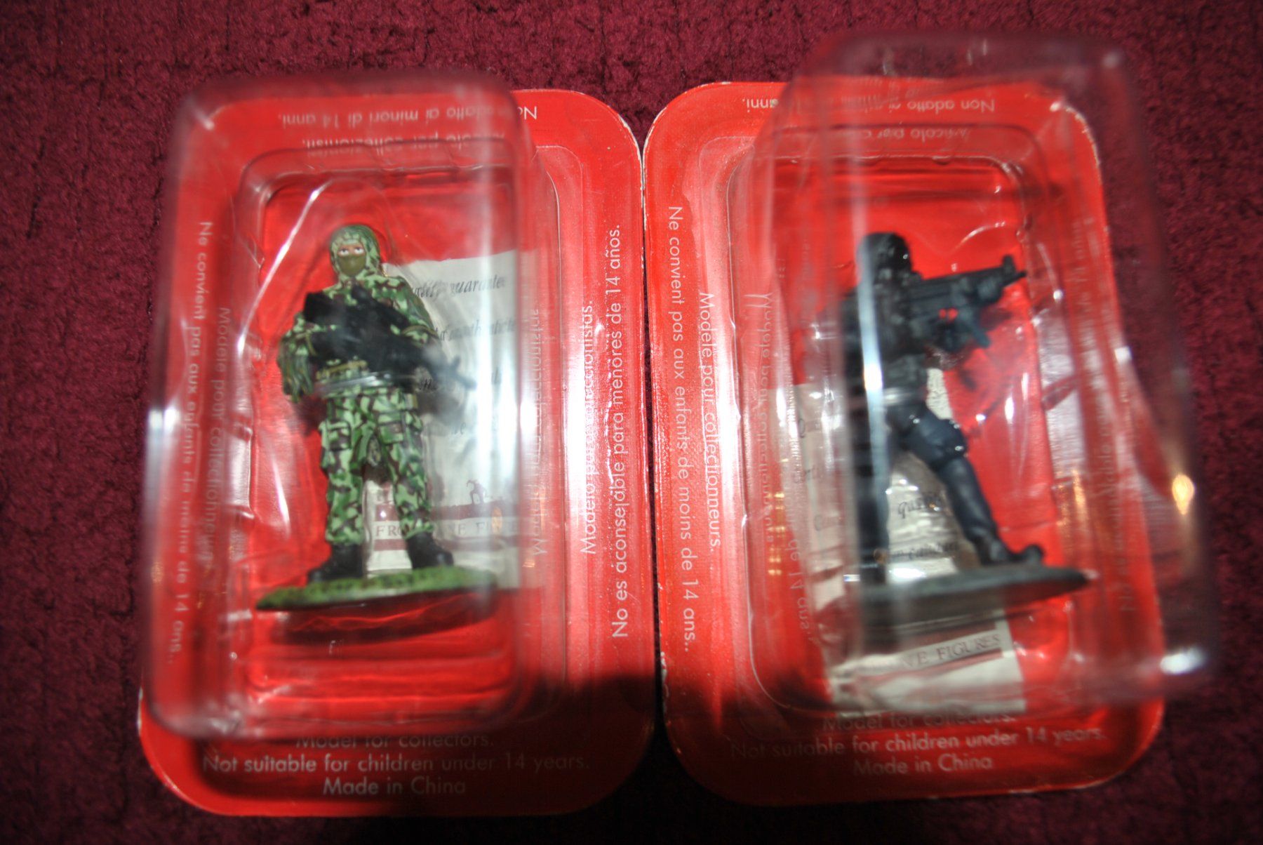 Kit di modellismo & Modellini statici: Collection Force spéciale lot : Frontline Figures SAS et GOE – Usato da Savièse venduto da ICBM 2