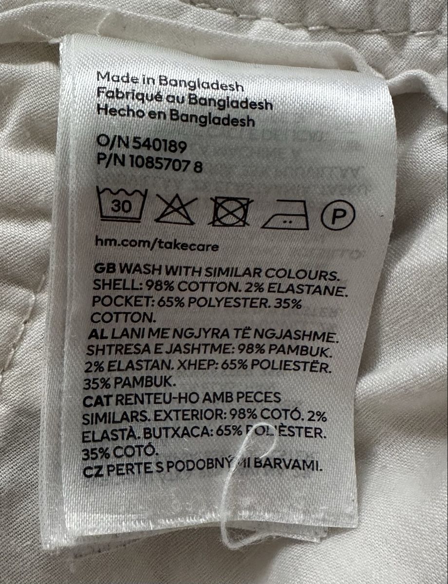 H&M Pantaloni: Cord Herrenhose, Regular Fit (33) – Nuovo (secondo la descrizione) da Benken SG venduto da SecondTreasure 3