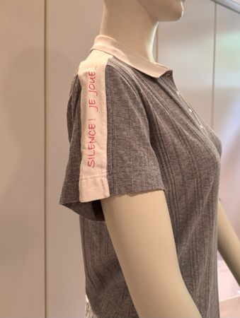 Polo  beige golf dame Marie-Valois 40