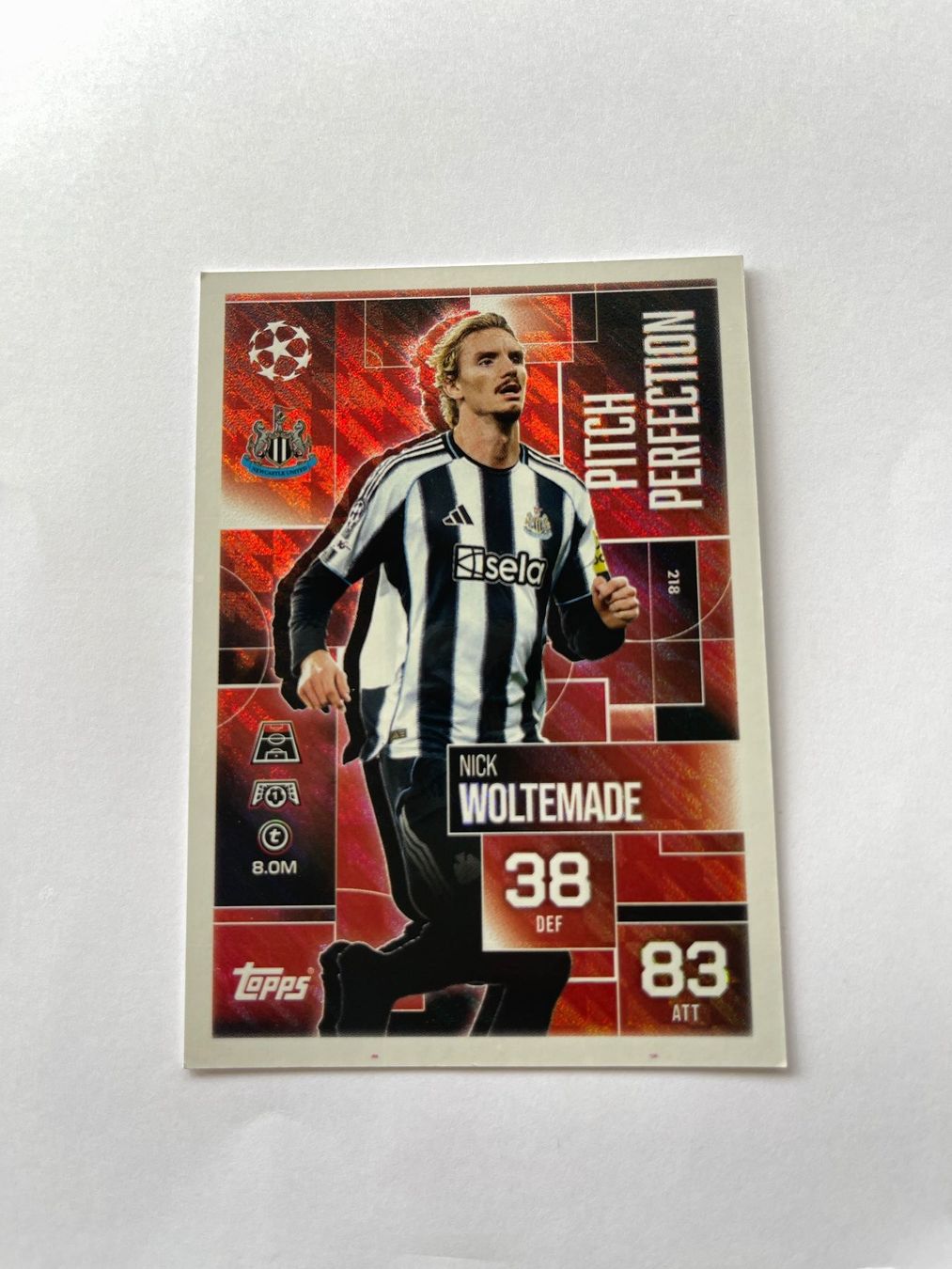 Topps Carte collezionabili: Topps Match Attax 2025/26 - Nick Woltemade – Usato da Oberfrittenbach venduto da haribo132