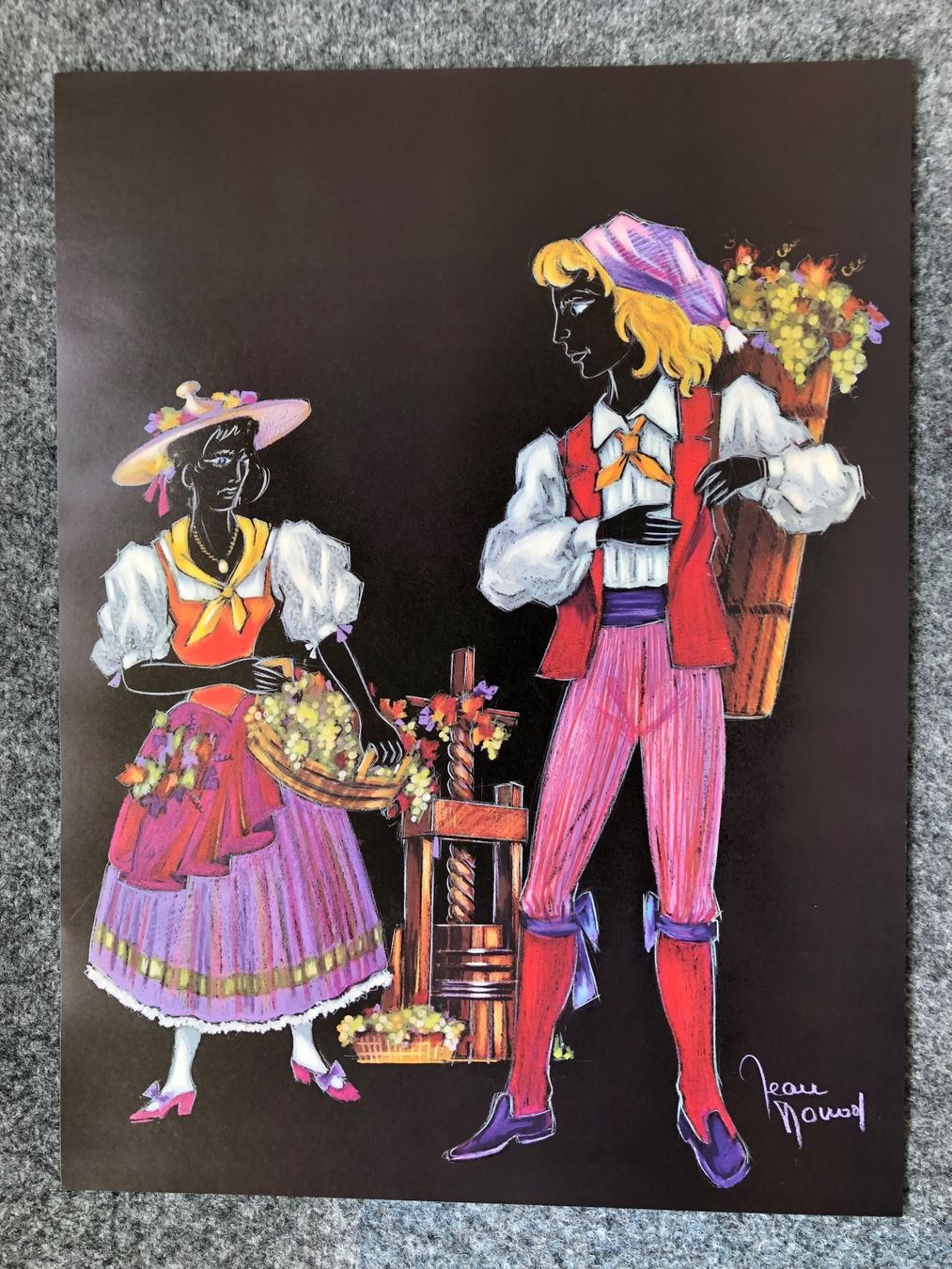 Foto & Immagini: Fête des Vignerons 1977, 6 posters – Nuovo e nell'imballaggio originale da Lausanne venduto da Quinquin04