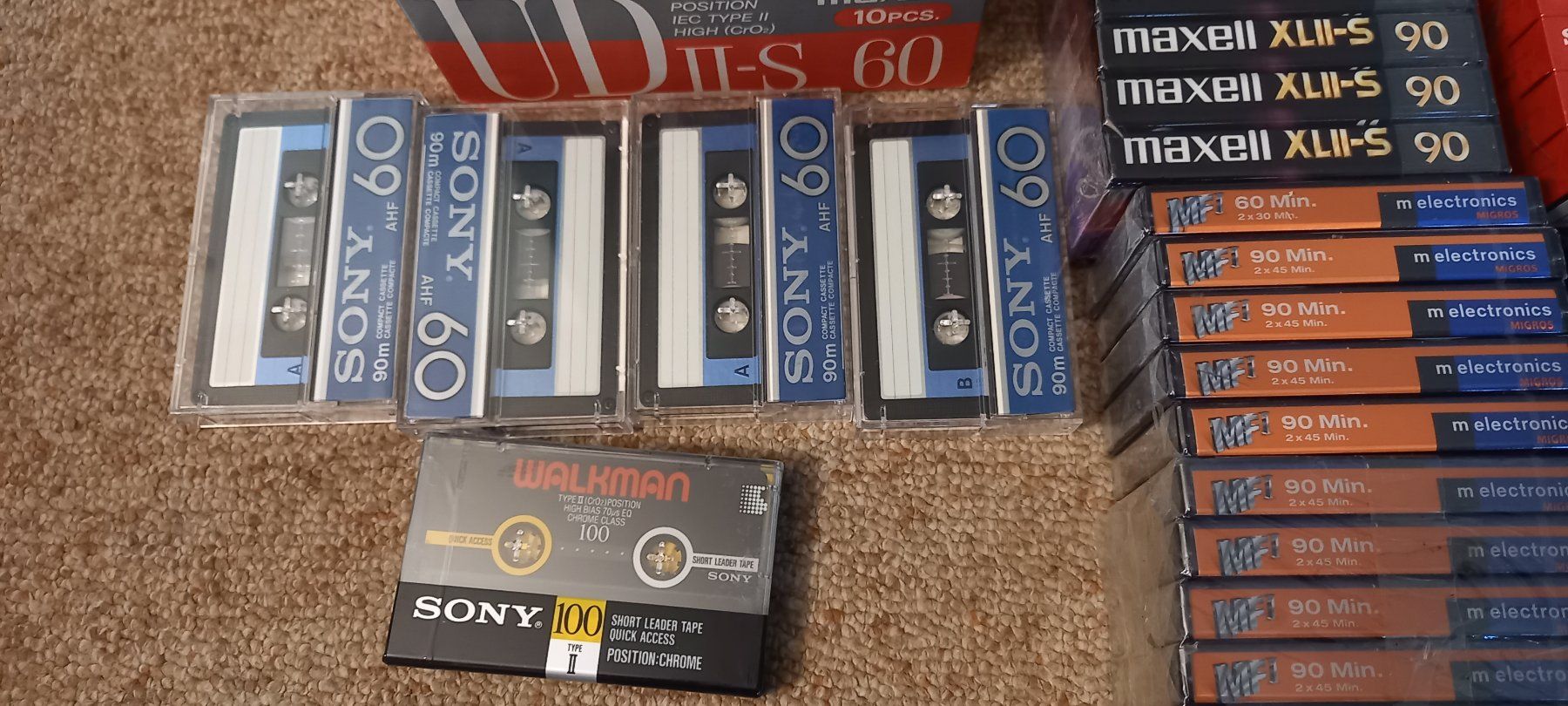 Cassettes audio: Leerkassetten Neu Diverse Marken – D'occasion à Urtenen-Schönbühl par Audiovintage 6
