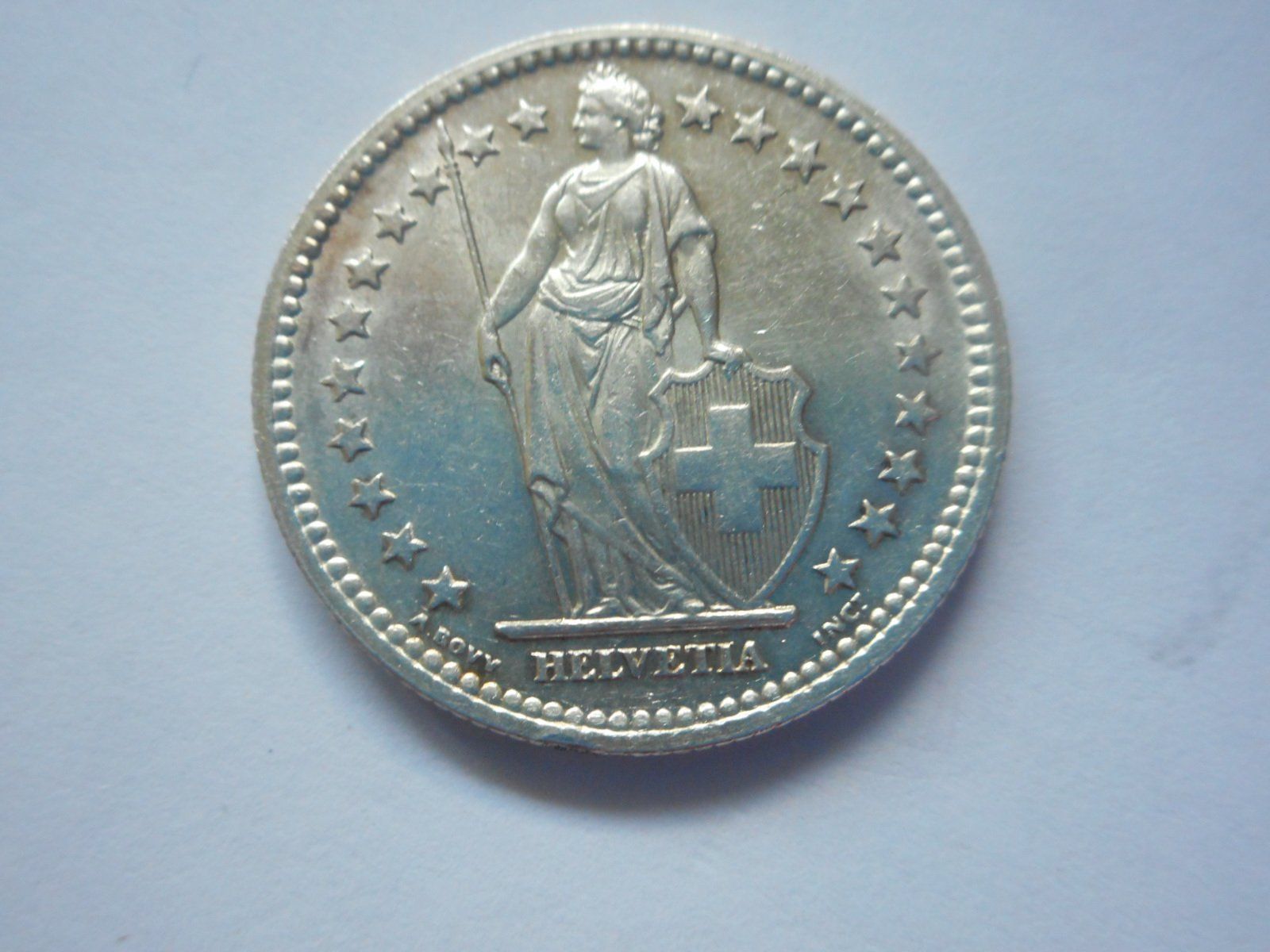 Toutes les monnaies: 2 Fr. 1948 silber  vorz+ – D'occasion à Kriegstetten par pizlad2010 2