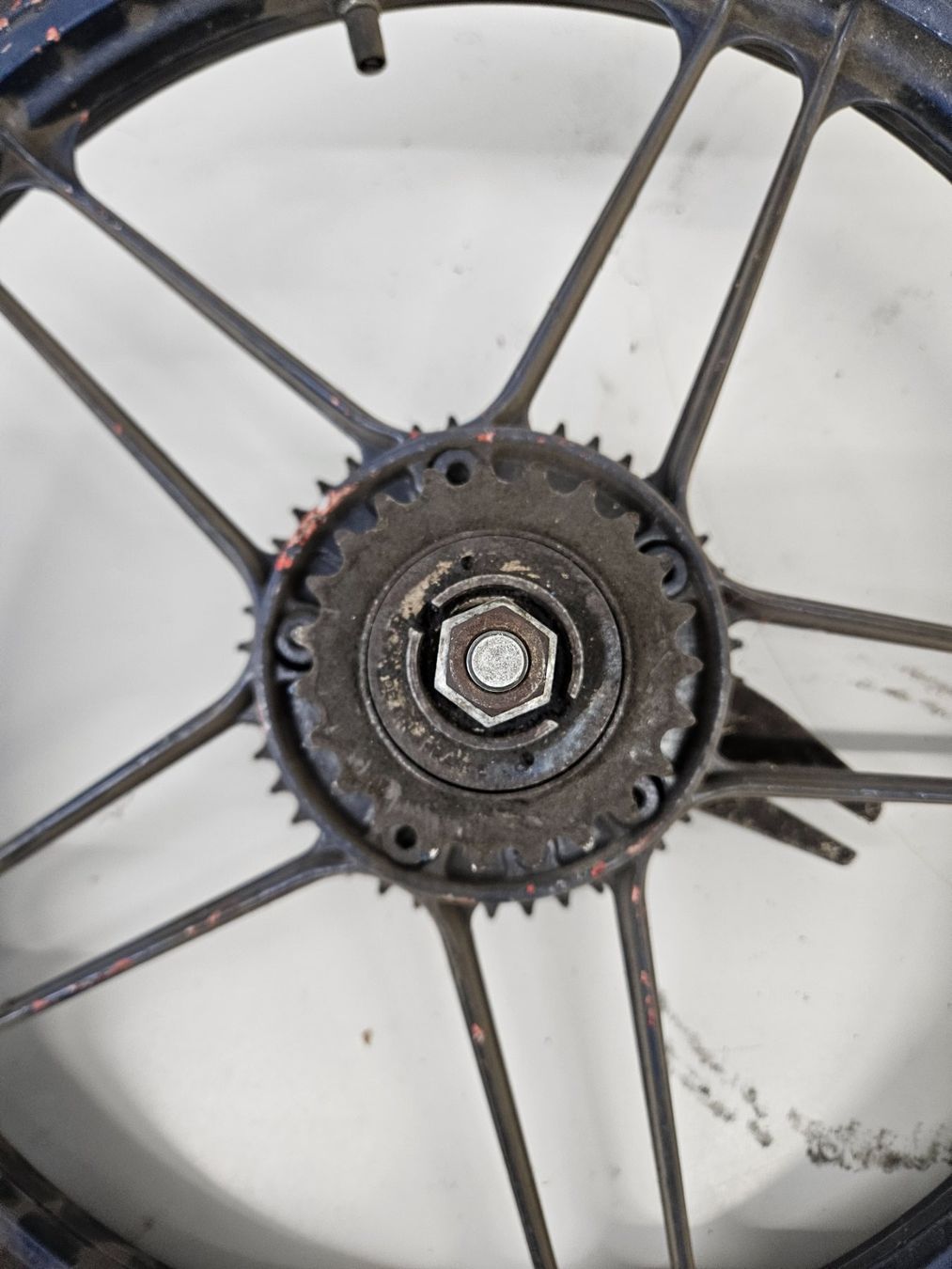 Puch Parti ricambio per ciclomotori: Puch Maxi S Gussfelge Hinterrad – Usato da Mellingen venduto da Mech-Service 3