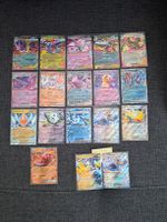 Pokémon Karten Sammlung verschiedene EX seltene Karten NM