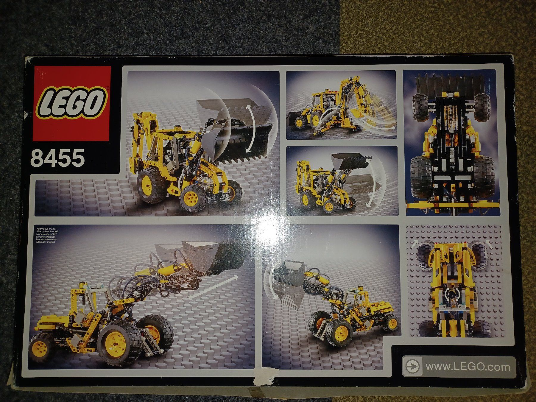 Lego Kit di costruzioni: Lego Technic 8455 Pneubagger / Backhoe Loader 1 – Usato da Linthal venduto da Luther 1