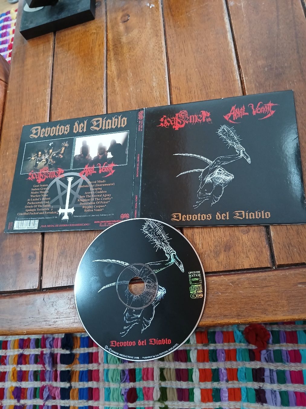 CDs: goat semen/anal vomit- devotos...(digi) – D'occasion à St-Cergue par VeganWarrior