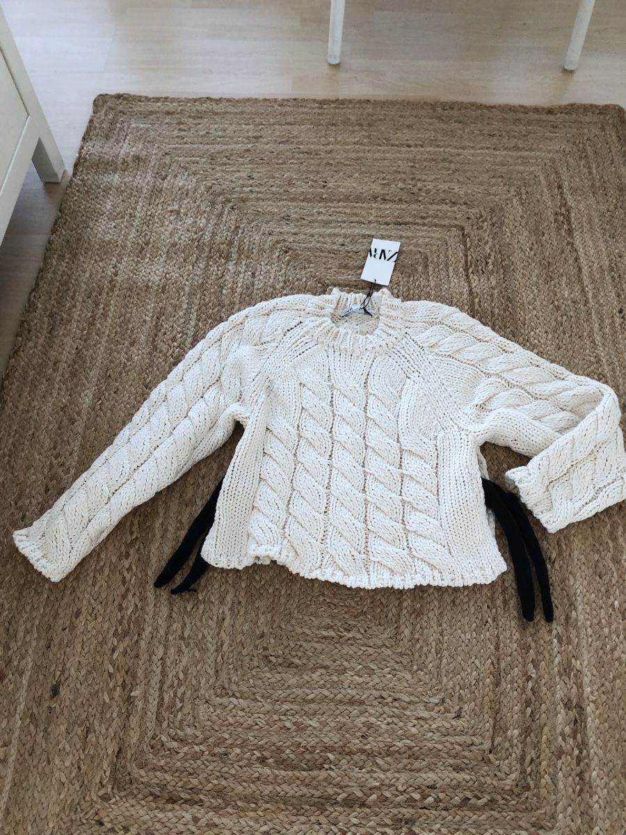 Zara Maglioni & Felpe: Strickpullover Zara beige neu mit Etikett. Gr.S – Nuovo e nell'imballaggio originale da Dübendorf venduto da mar_s66c 6