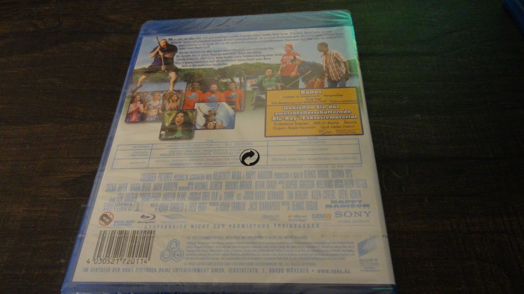 Tutti i DVDs: Kindsköpfe BLU-RAY NEUWARE – Nuovo e nell'imballaggio originale da Olten venduto da Disc-Verkauf 1
