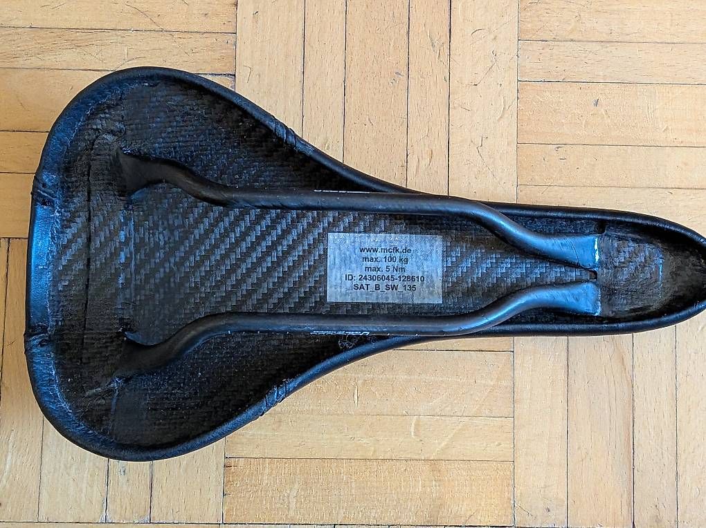Pièces détachées: MCFK Carbon Sattel mit Lederüberzug – D'occasion à Zürich par lucasmf 1