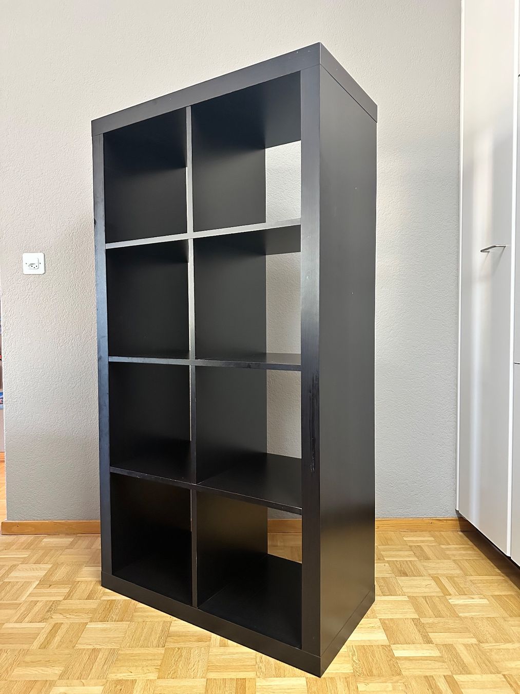 Ikea Regale: Regal Kallax 8 Fächer schwarz – Gebraucht aus Winterthur von Wylerrene 3
