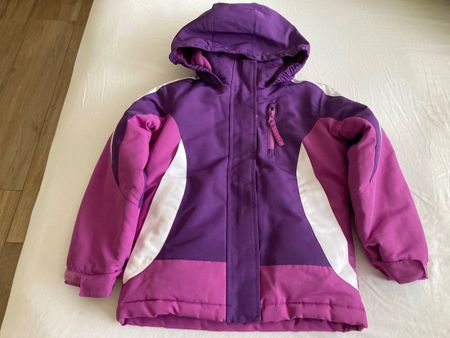 Girls Purple Winter Jacket 4-5 years!