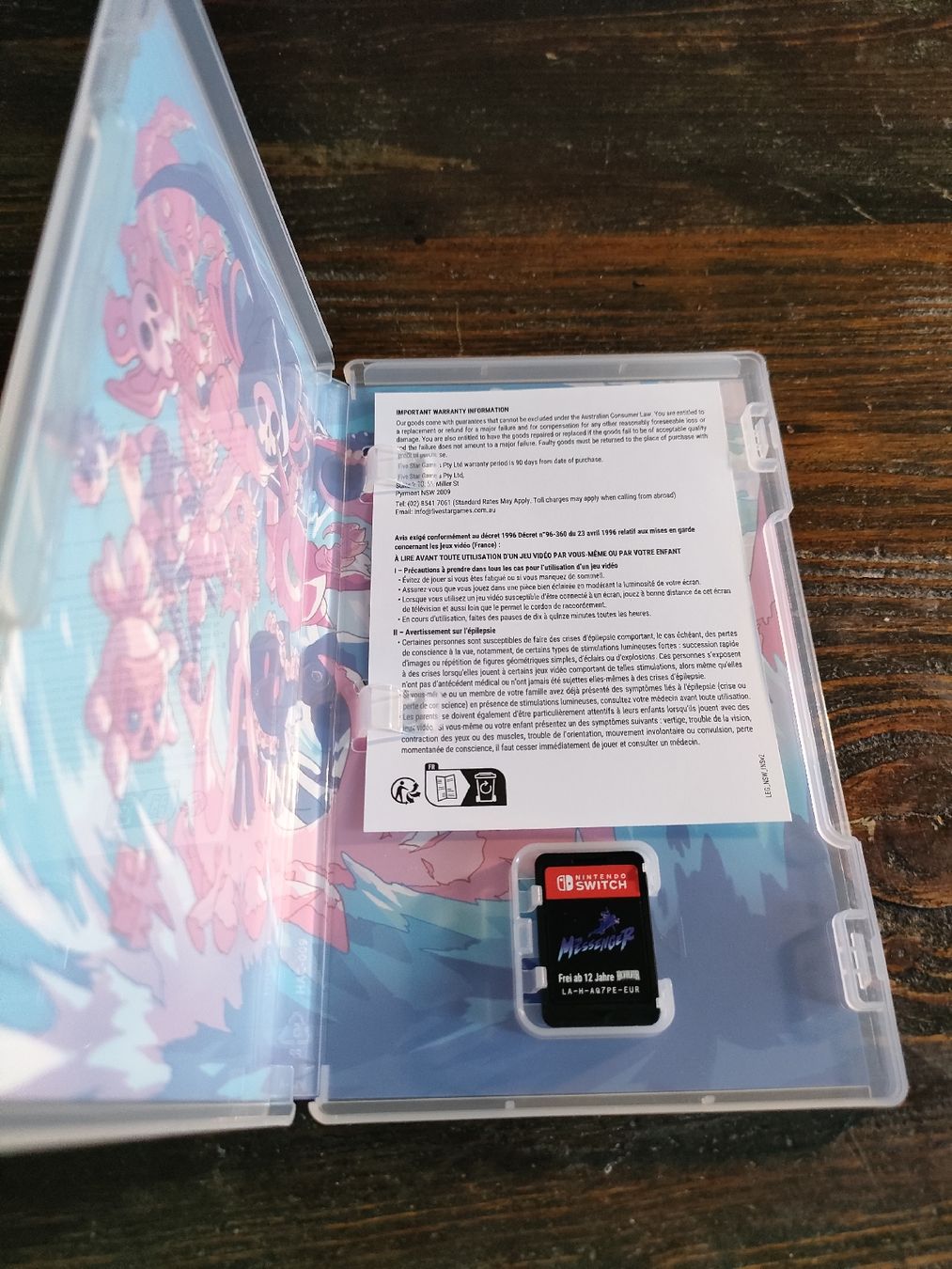 Nintendo Jeux: The Messenger sur Switch – D'occasion à La Chaux-de-Fonds par nwa_w9zt 2